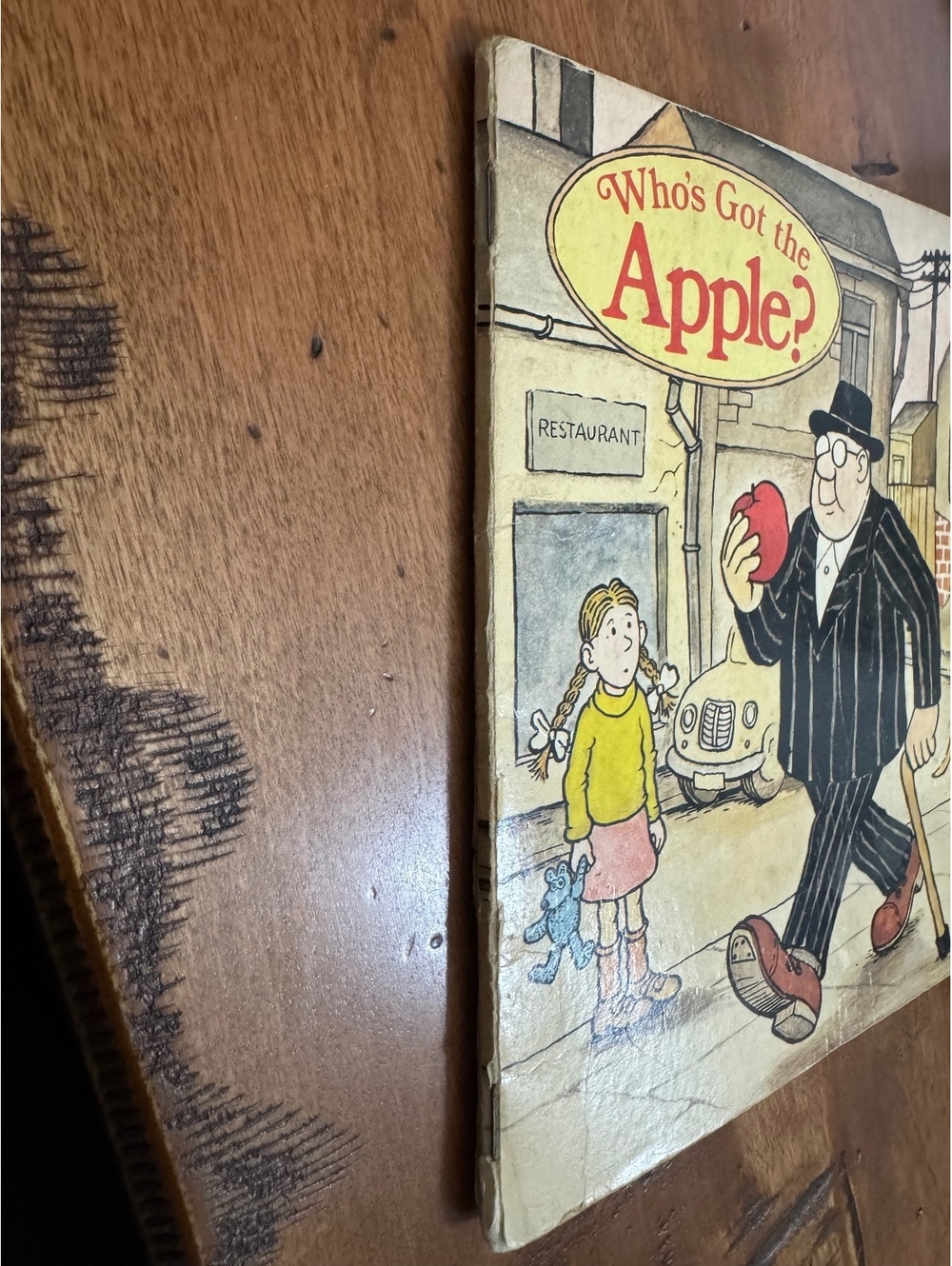Who’s Got The Apple? By Jan Loof, Rare 1975 Softcover Published Random House B32 - Picture 12 of 14